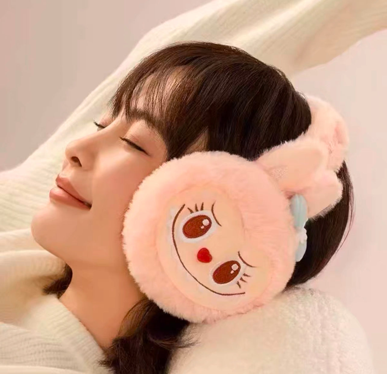 The Monsters - Mokoko & Labubu Plush Earmuff