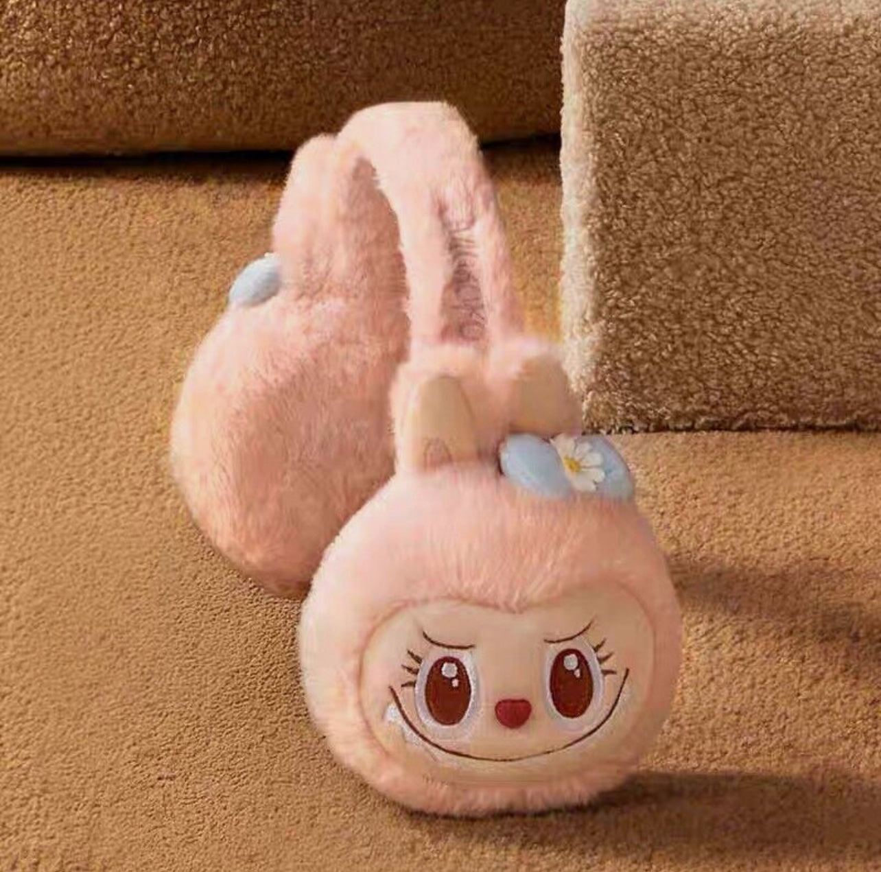 The Monsters - Mokoko & Labubu Plush Earmuff