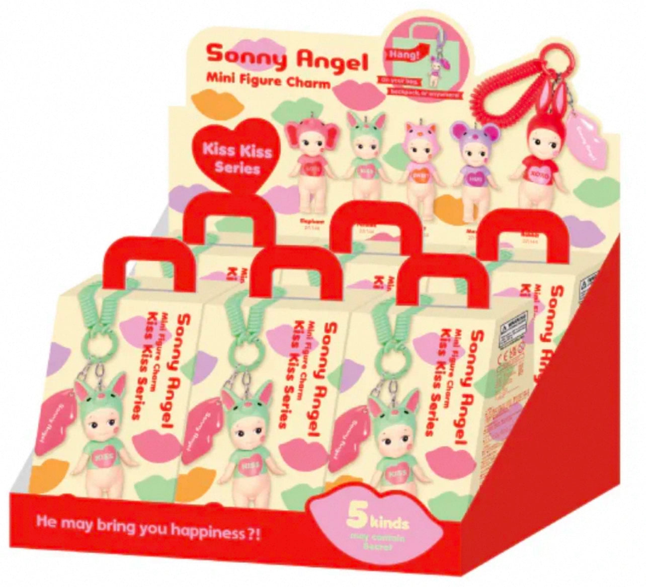 Sonny Angel Mini Figure Charm Kiss Kiss Series