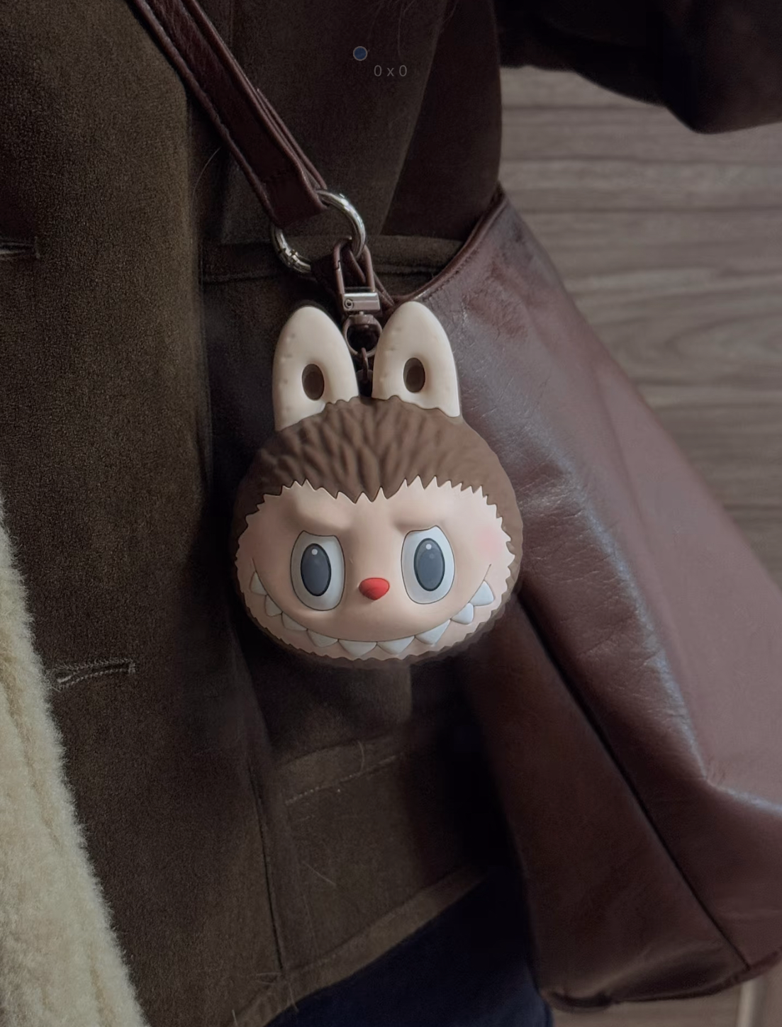 The Monsters - Brown Silicone Earphone Bag
