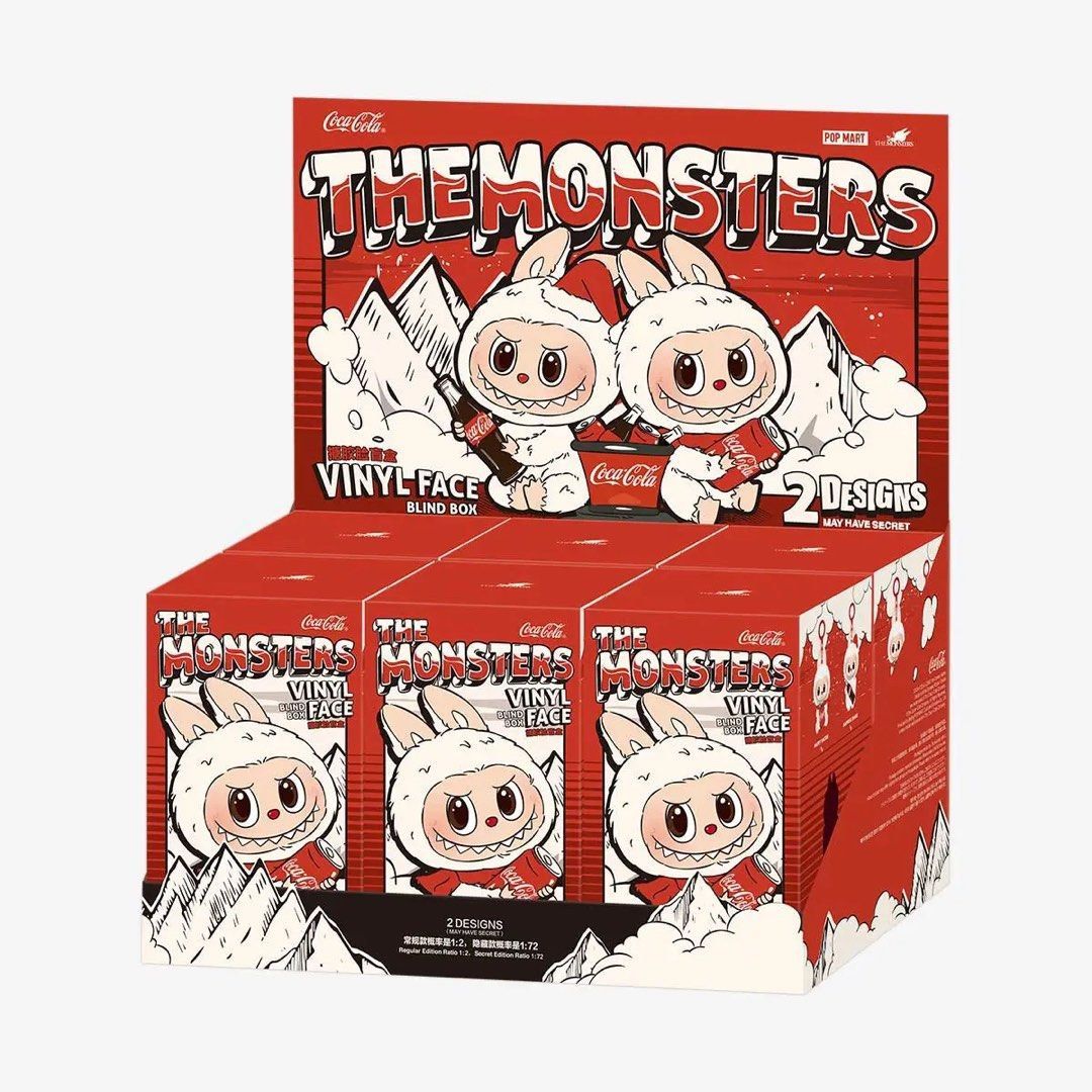 The Monsters - Coca-Cola Series Vinyl Face Blind Box