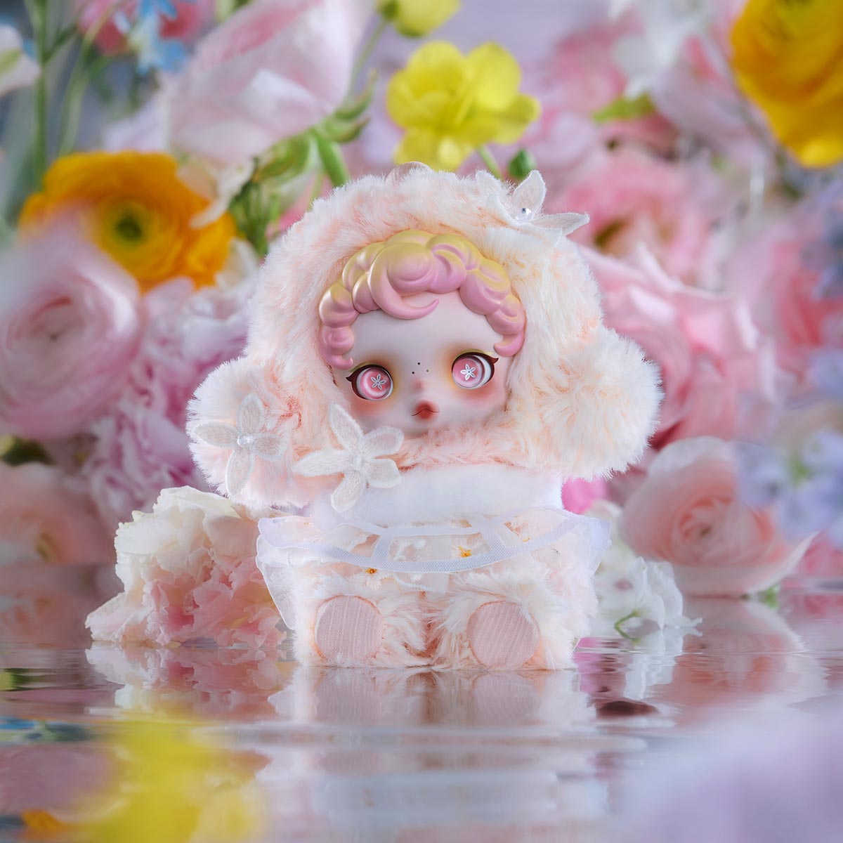 The new SKULLPANDA L'impressionnisme Plush Doll is releasing