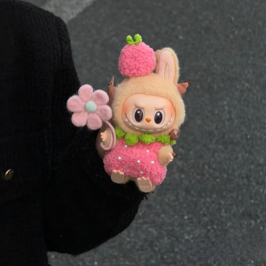 Labubu Strawberry Outfit (No Doll)