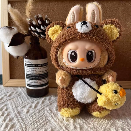 Labubu Rilakkuma Knit Outfit (No Doll)