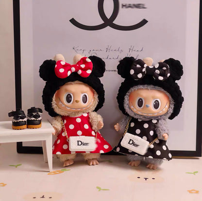 Labubu Dior x Minnie Mouse Outfit (No Doll)