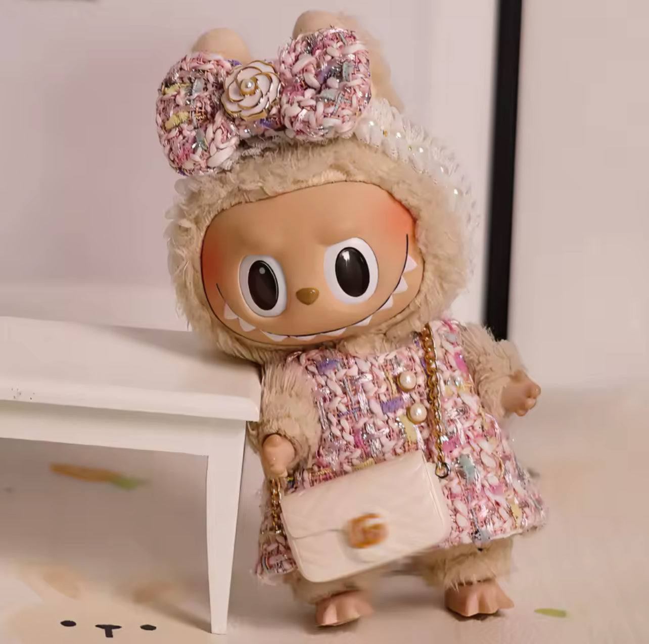 Labubu CC Tweed Outfit (No Doll)