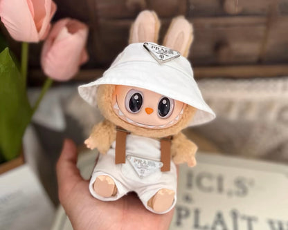 Labubu outfit Prada overalls (No Doll)