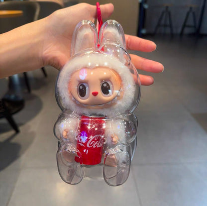 Labubu Protective Clear Hard Case