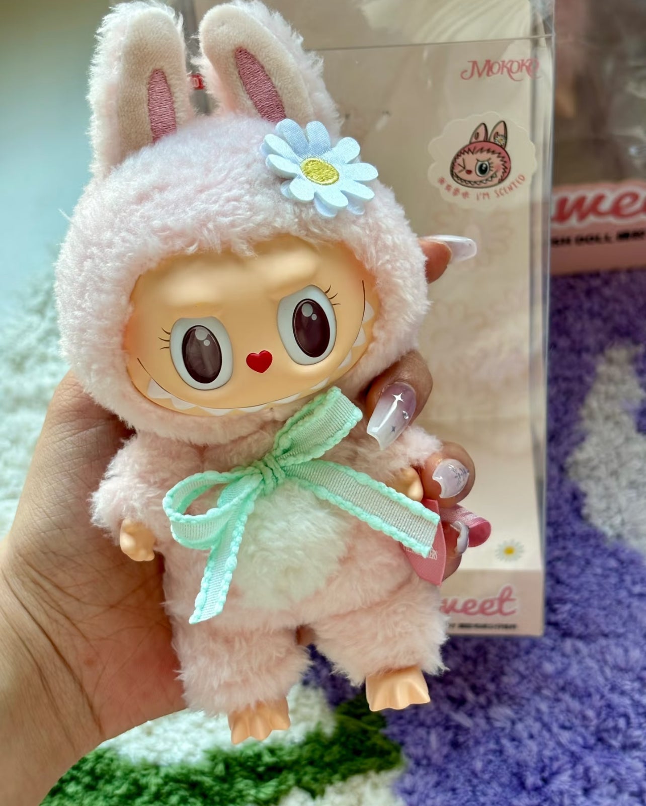 Pop Mart MOKOKO Close To Sweet Vinyl Plush Doll Figure