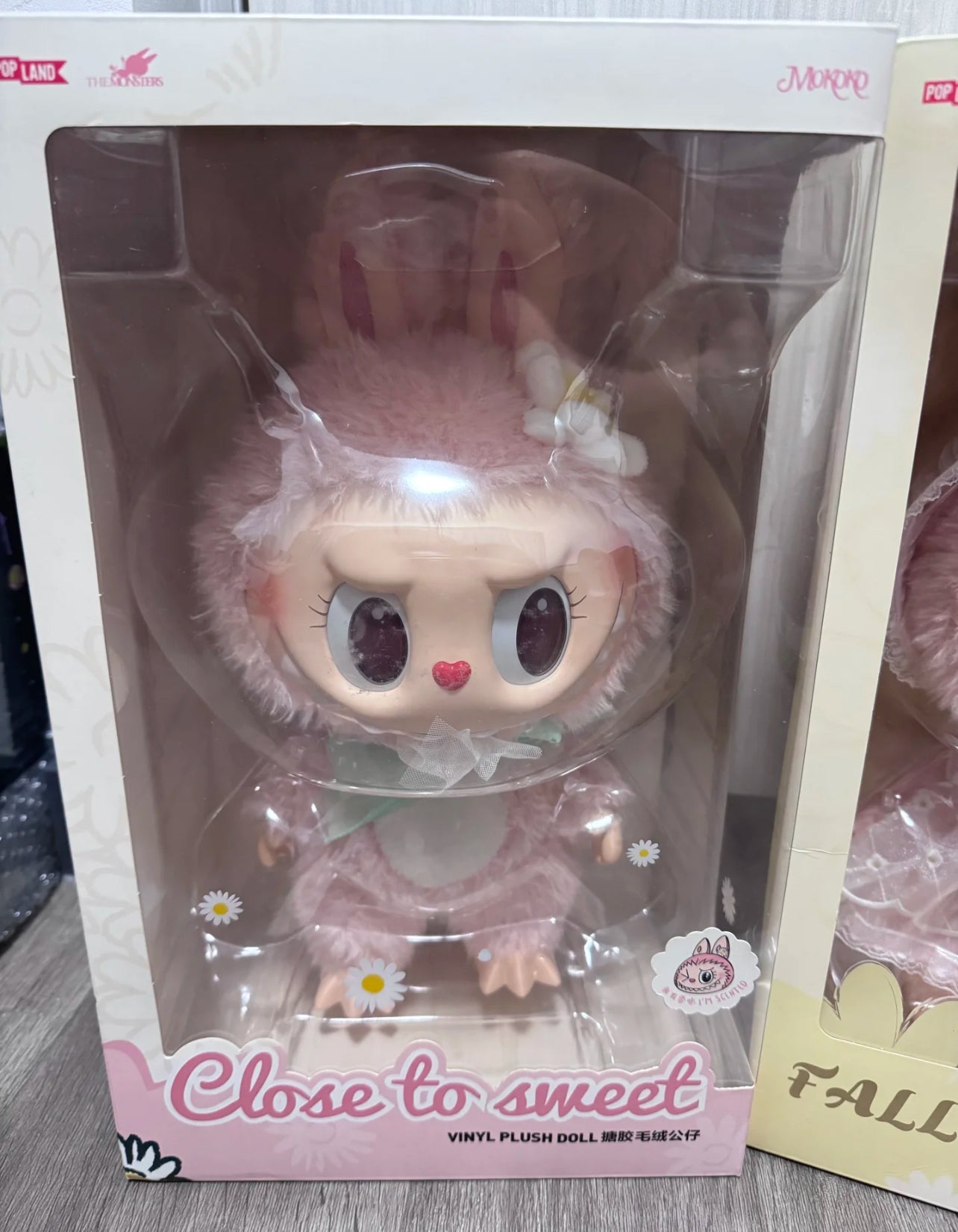 Pop Mart MOKOKO Close To Sweet Vinyl Plush Doll Figure