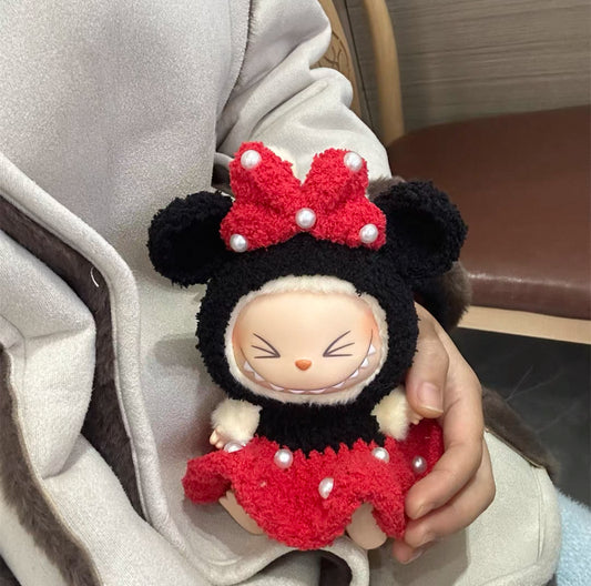 Labubu Minnie & Mickey Mouse outfit (No Doll)