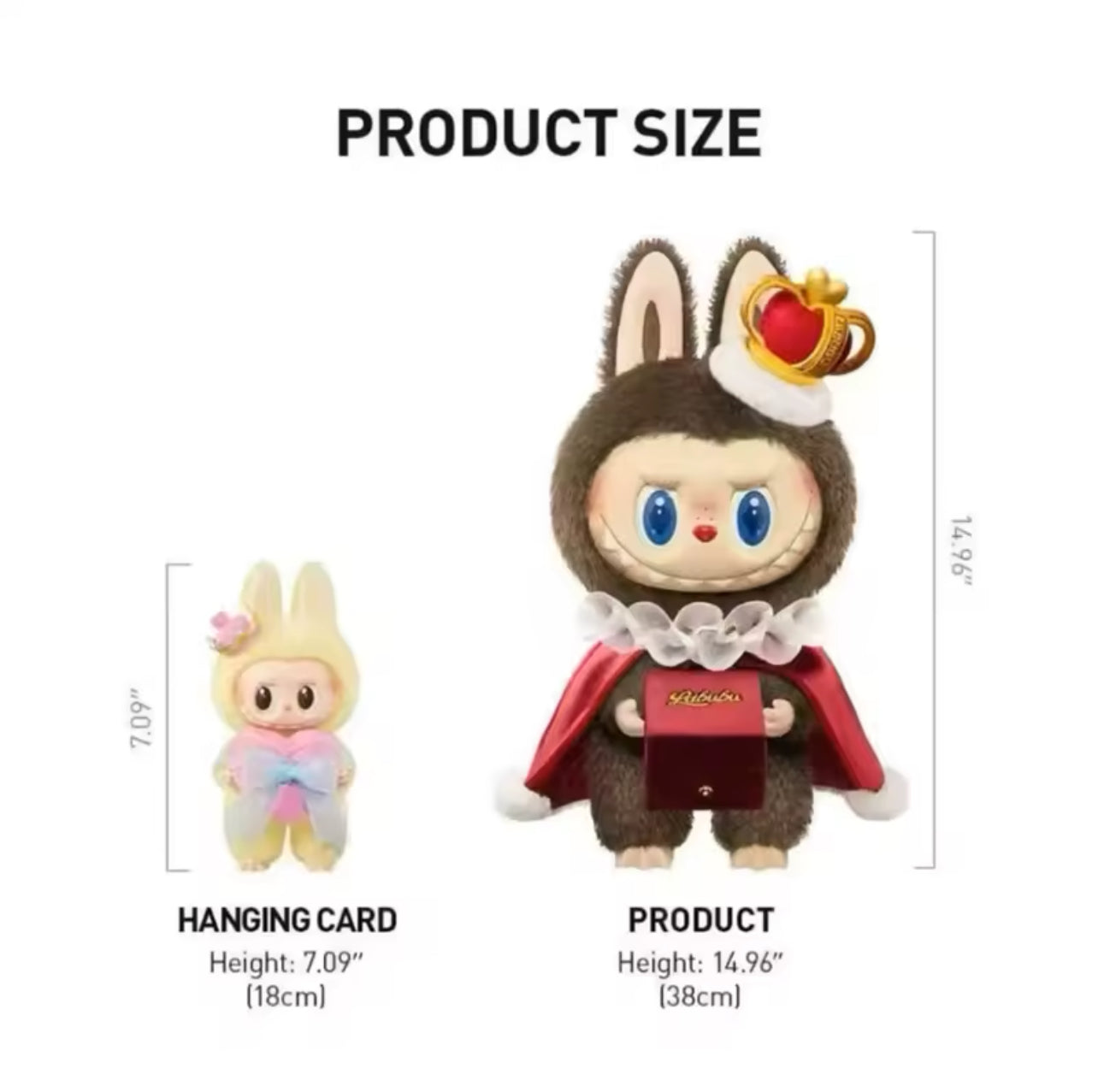 The Monsters - Let's Checkmate Vinyl Plush Hanging Card & Doll