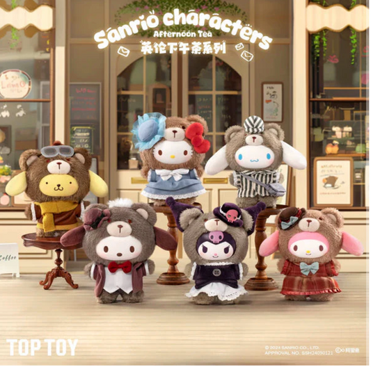 TOPTOY Sanrio Afternoon Tea Vinyl Series Plush Blind Box