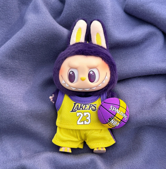 Labubu Lakers Outfit (No Doll)